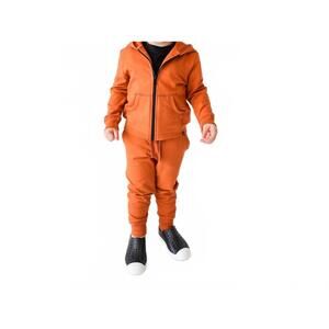 NEW TINY TRENDSETTER kids' slim joggers in terracotta